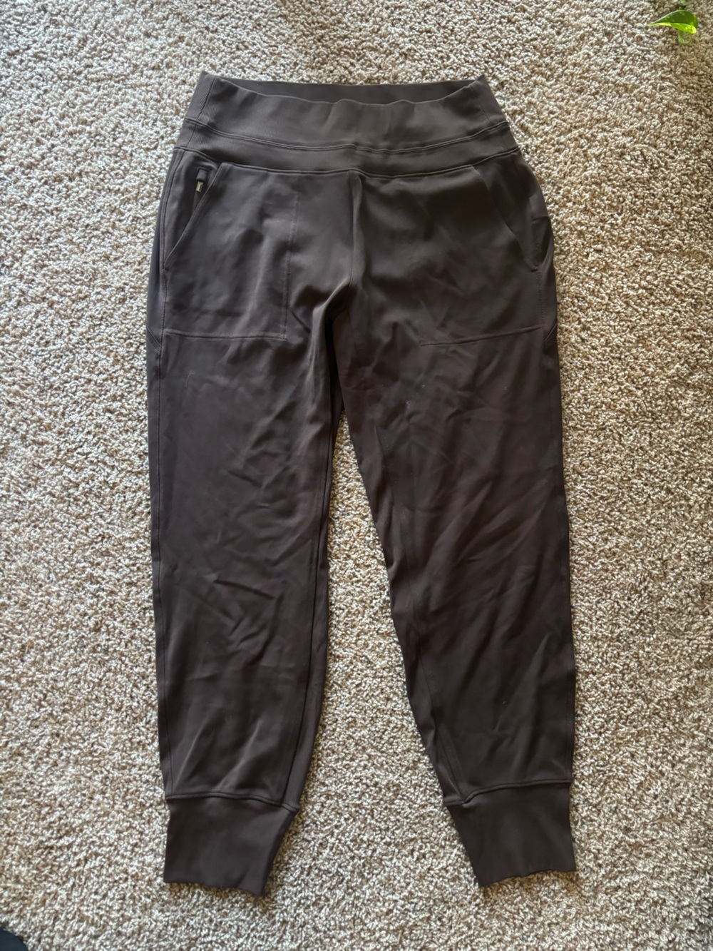 Athleta Womens Dark Brown Joggers